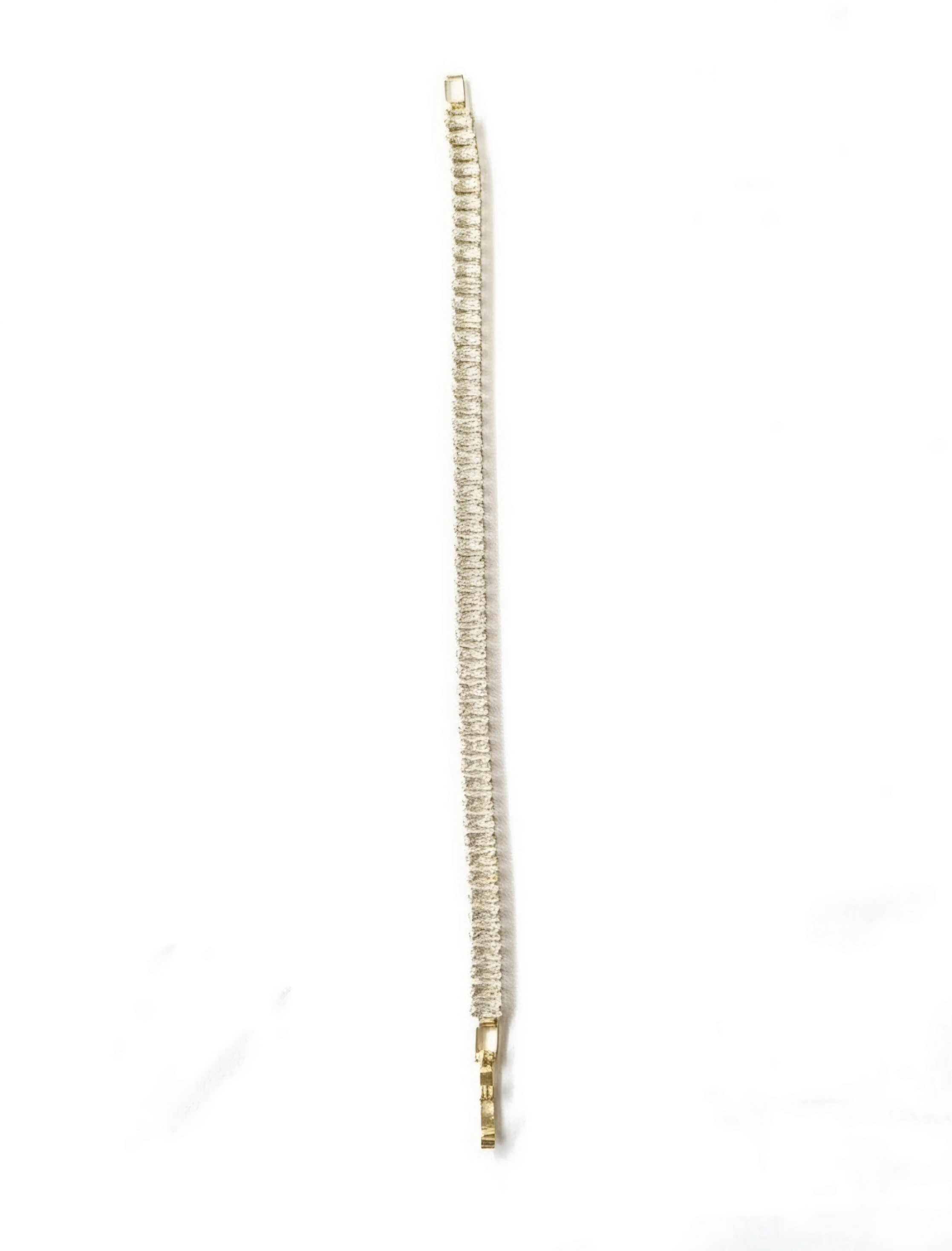 Gold Baguette Tennis Bracelet — view 3